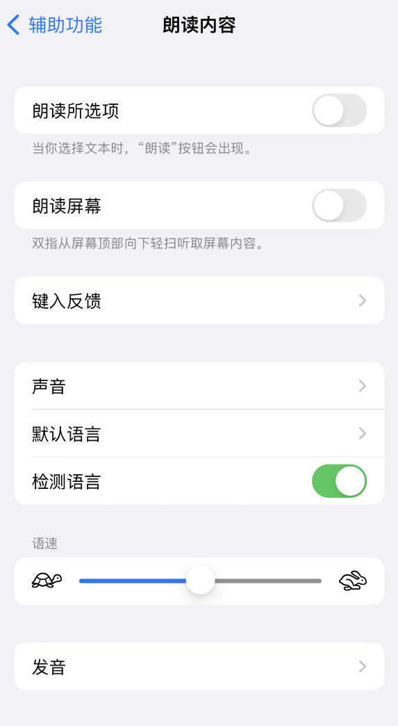 鄂州苹果服务网点分享iOS 16 小技巧：让 iPhone 朗读屏幕上的内容或所选择的文本 