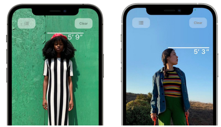 鄂州苹果服务网点分享通过iPhone激光雷达测量身高方法教程 