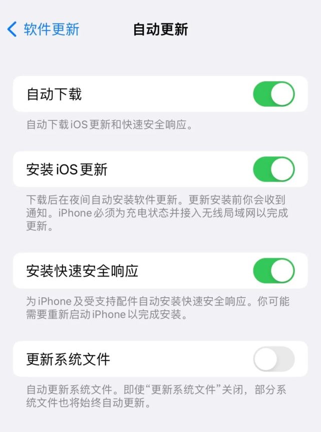 鄂州苹果手机维修分享苹果快速安全响应更新有必要安装吗 